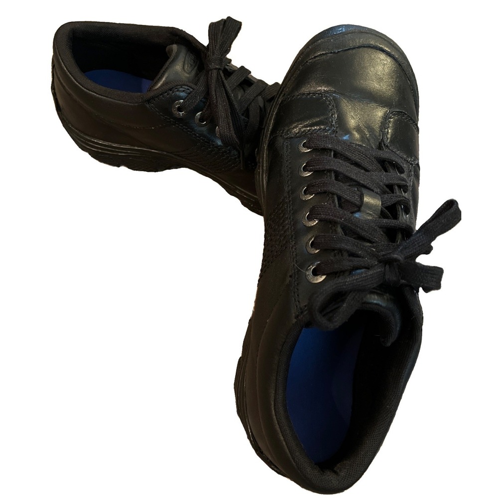 KEEN Utility PTC Oxford 1006980 Mens 9.5 Black Leather Work Shoes Soft Toe